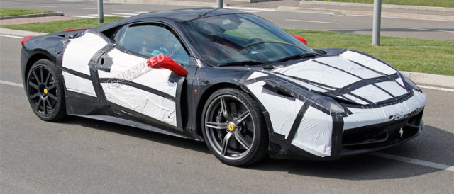 Ferrari 458 M Spotting Testing