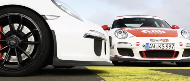 Drag Race: Schmitz Pits Her Porsche 997 GT3 RS against the new 991 GT3