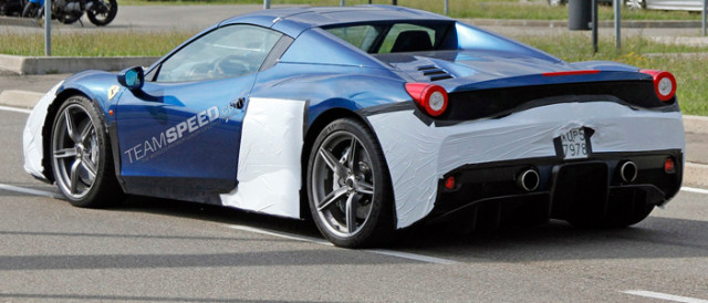 Ferrari 458 Speciale Spider Spotted!