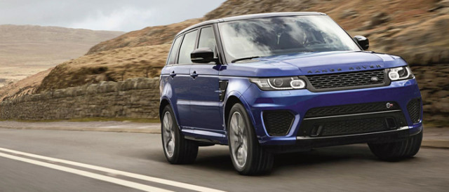 550hp Range Rover Sport SVR Revealed