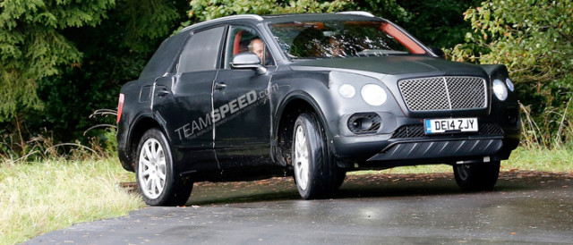 Bentley SUV Getting Closer To Prime-Time