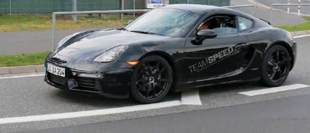 Porsche Cayman Facelift Spotted