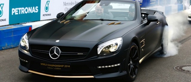 Mercedes-Benz shows a pair of F1 Celebratory SL63 AMG Drop-Tops