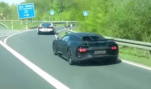 Bugatti Test Mules Caught on Video