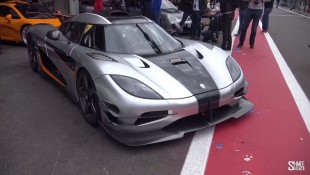 Koenigsegg One:1 on Spa-Francorchamps with Formula 1 Driver Adrian Sutil