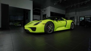 Liquid Death: Acid Green 918 Spyder Up For Sale