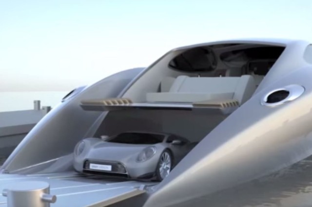 Floyd Mayweather May Purchase Insane Car-Housing Yacht