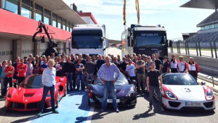 ‘Top Gear’ Boys Break Out P1, 918, and LaFerrari for Amazon Filming