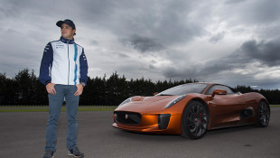 Look Out, Bond! Felipe Massa Manhandles the Jaguar C-X75