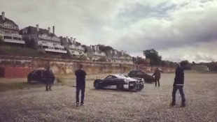 Honda CR-V Rescues a Beached 1-of-1 Pagani Huayra