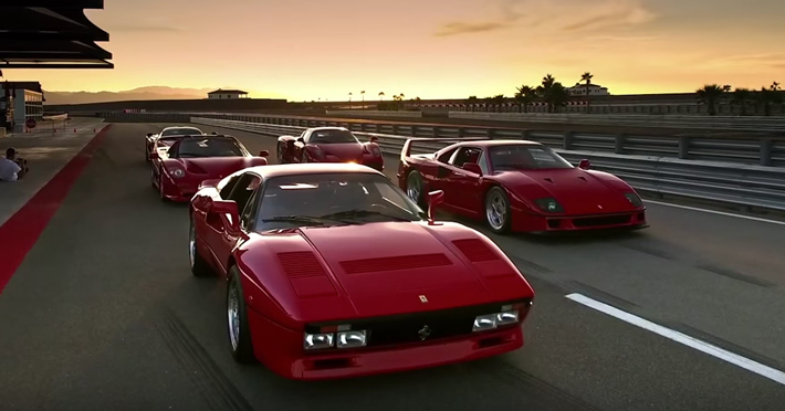 Track Test Comparison of Ferrari Flagships