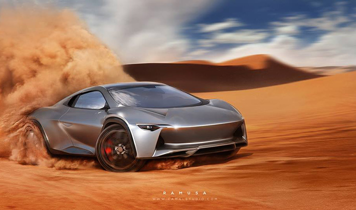 CAMAL Ramusa Is an Off-Road Supercar With a 20-Year-Old Bugatti Engine