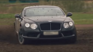 This Bentley Continental GT is Riding (and Drifting) Dirty