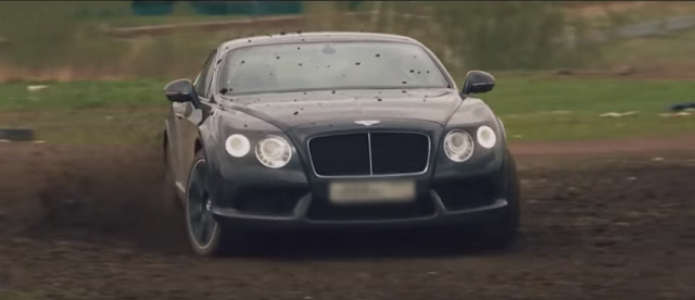 This Bentley Continental GT is Riding (and Drifting) Dirty
