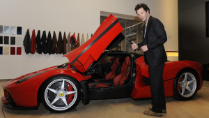 Keanu Reeves Visits Ferrari In 488 GTB Style