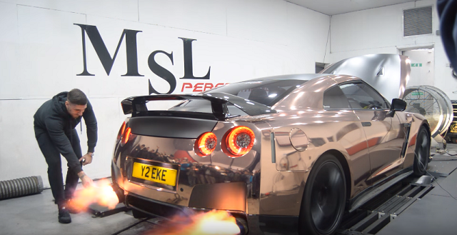 This Nissan GT-R Proves That There’s Not Always Smoke Where There’s Fire