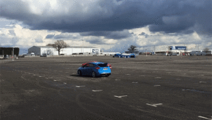 Ford Mustang and a Focus RS Make Terrific Dance Partners