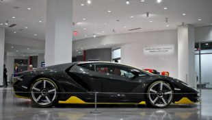 The Petersen Lamborghini Centenario Unveiling and Cruise-in