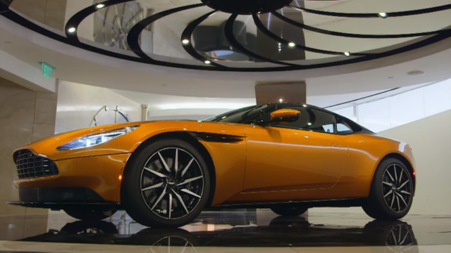 Jay Leno Takes the Aston Martin DB11 to the Track