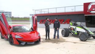 Taking a McLaren 570S to a Dirt Track and Learning to Turn Left