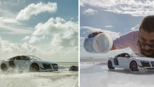 Photographer Uses Visual Tricks on Toy Audi R8 for Realistic Photos