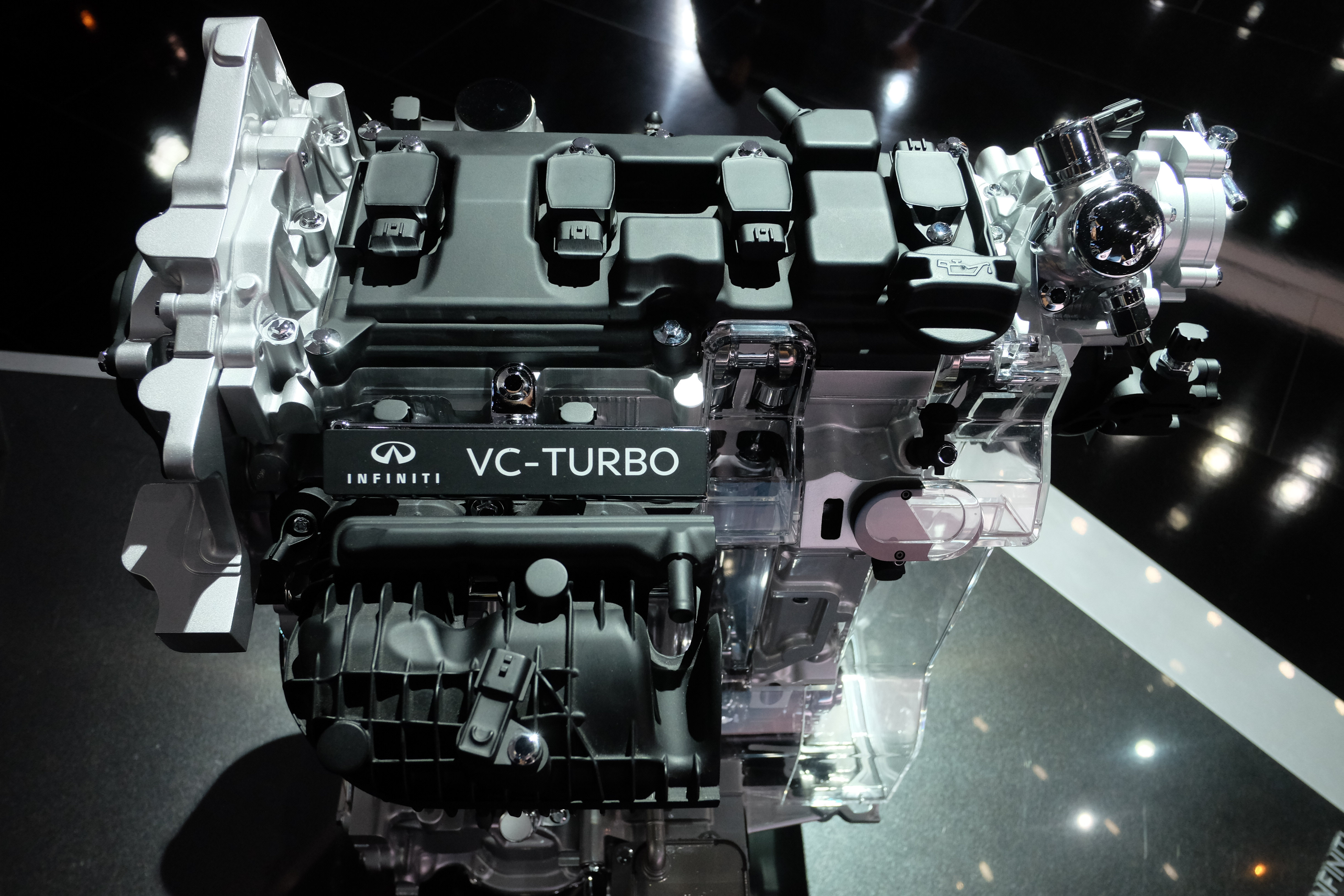 Infiniti Features New VC Turbo Engine at L.A. Auto Show