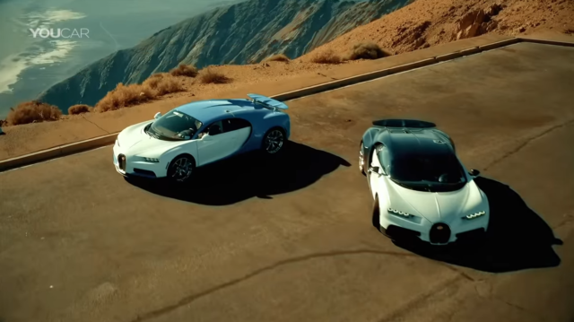 Bugatti Chiron Undergoes Hot Weather Testing in Death Valley
