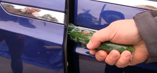 Attention People of Europe: Don’t Let a Tesla Model X Chop Off Your Cucumber!