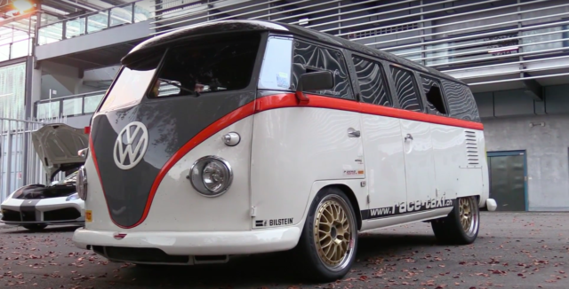 Twin Turbo, Porsche Powered, and Definetely Not Your Ordinary VW Bus