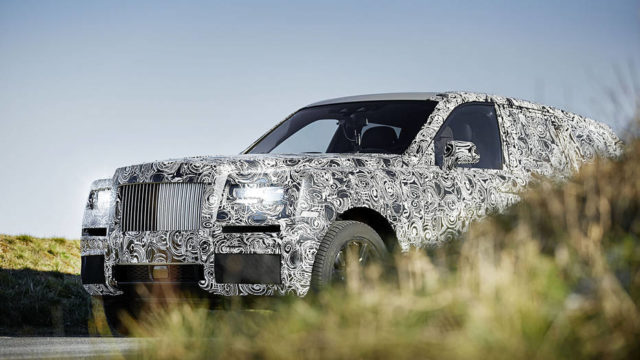 Rolls-Royce Teases Us with Pics of Its Upcoming Project Cullinan SUV