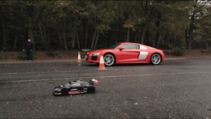 Audi R8 vs Remote Control R8