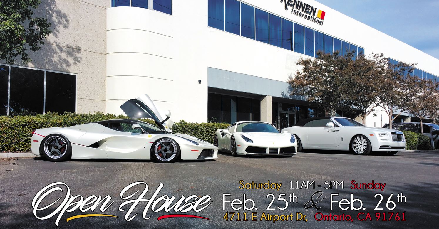 Rennen International Open House and Car Meet is Coming to SoCal