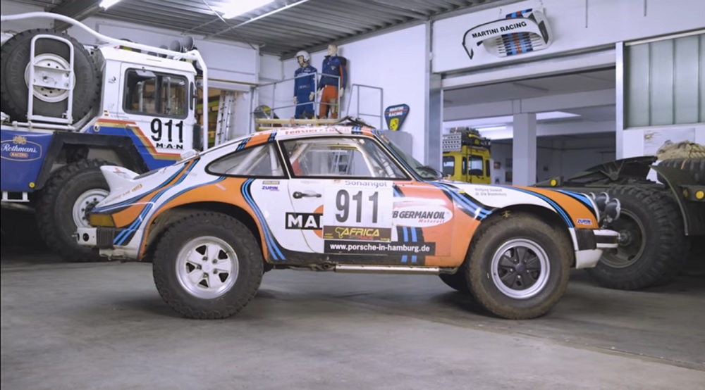 pure Porsche rally car
