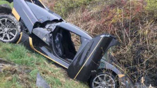 Koenigsegg Agera RS Crashes During Testing Before Delivery