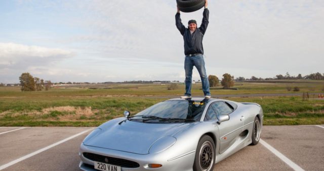 Bridgestone Making Sure Jaguar XJ220 Stays on the Road