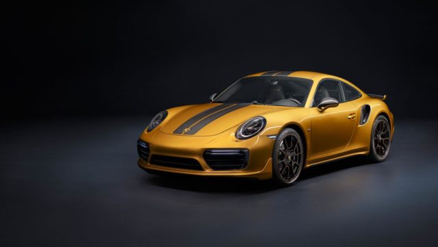 Porsche 911 Turbo S Exclusive Series is a Limited-Production Model and Pumped Up with Power