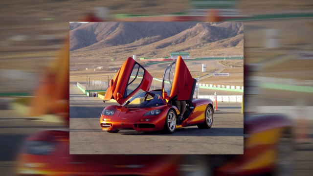 The McLaren F1 costs a fortune to maintain even when it's sitting still.