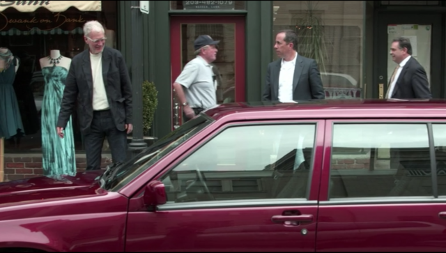 David Letterman with his V8-powered, supercharged Volvo 960 wagon.