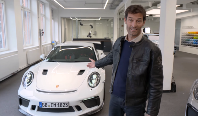teamspeed.com Mark Webber on the Porsche 911 GT3 RS