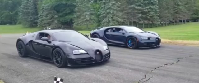 Bugatti Chiron Vs Veyron Front