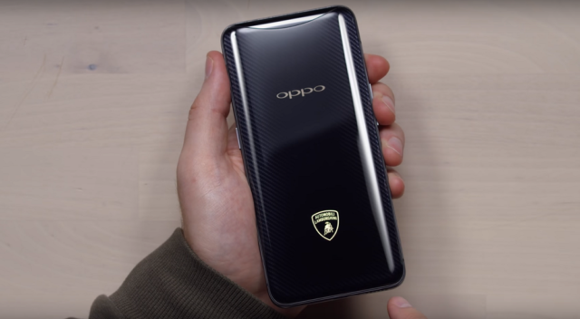 Oppo Find X Lamborghini Edition phone