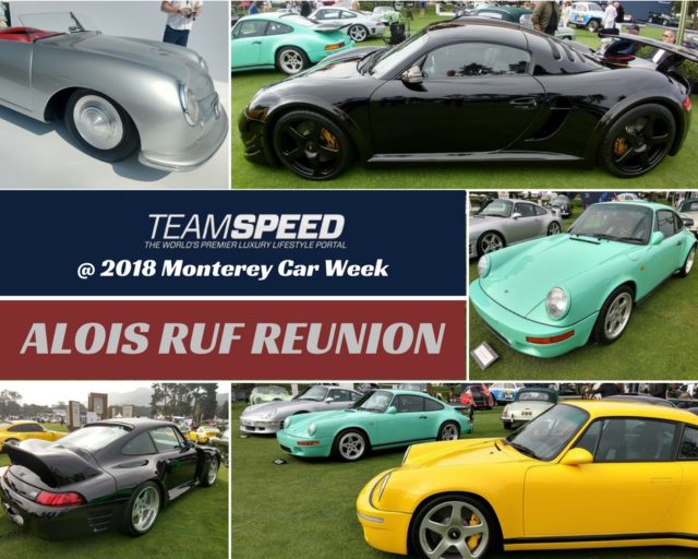 Monterey Car Week: RUF Reunion at The Quail