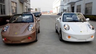 Chinese-built "Porsche" convertibles.