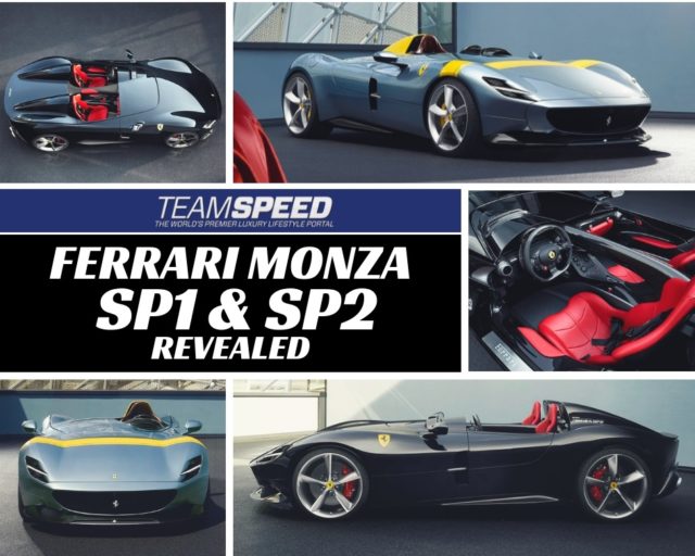 Ferrari Introduces Limited-edition Monza SP1 & SP2 in Italy