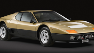 1977 Gold Ferrari 512 BB