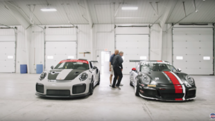 Steve Dimakos' Porsche 911 GT2 RS and GT3 Cup.