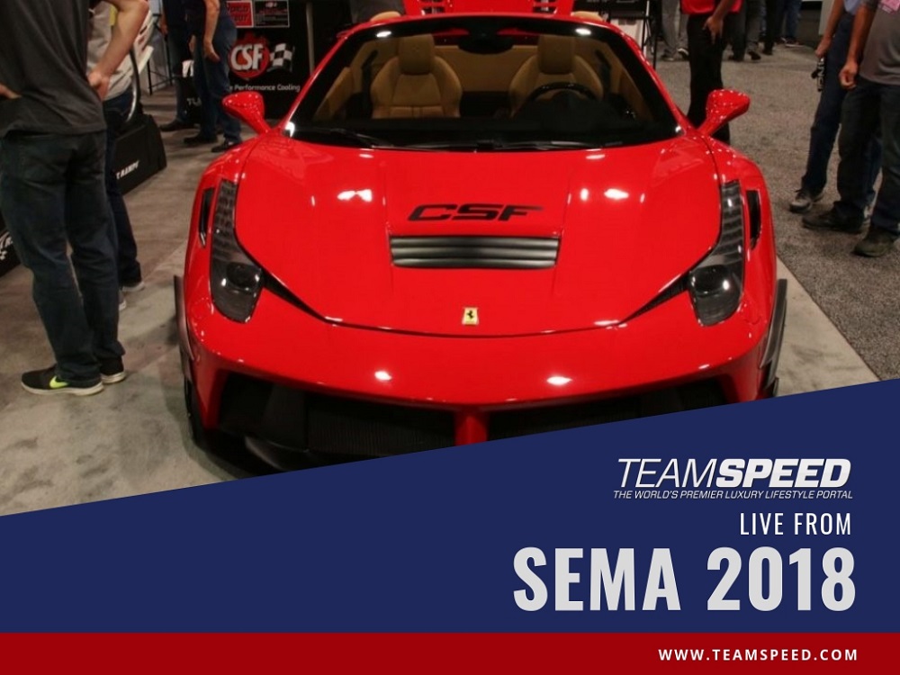 Sheepey Race Makes SEMA Debut with Twin-Turbo Ferrari 458