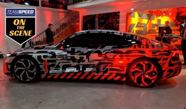Audi eTron GT Concept Teased in the Flesh at L.A.’s Trendy Ace Hotel
