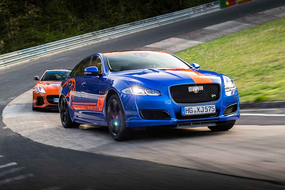 'Jaguar Race Taxi' Lets Fans Ride the 'Ring in a XE SV Project 8