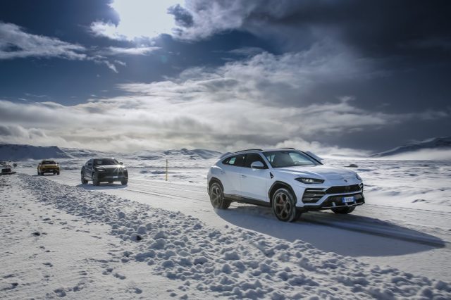 Lamborghini Urus Convoy Explores Iceland’s Best Driving Roads